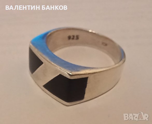 Сребърни мъжки пръстени , снимка 3 - Пръстени - 43154944