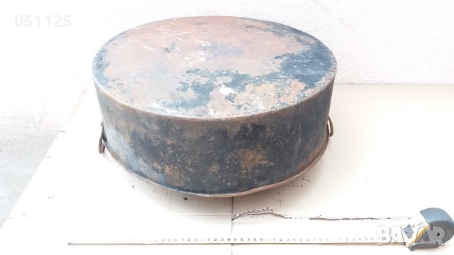 стара масивна метална тава , снимка 14 - Антикварни и старинни предмети - 40788635