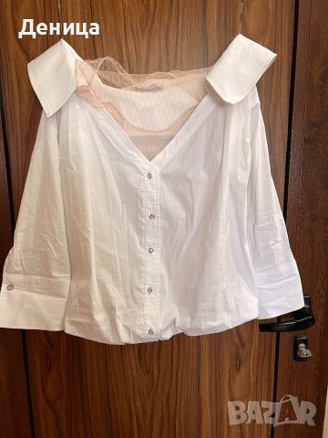 Риза с паднали рамене, снимка 7 - Ризи - 38270452