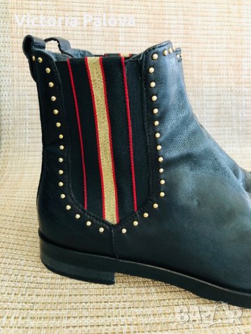 MARIPE,Уникални италиански боти,естествена кожа, снимка 13 - Дамски боти - 27820160