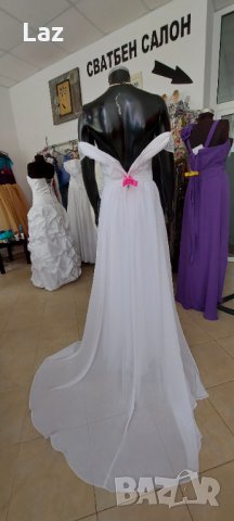 сватбена булчинска рокля  подходяща и за бременни, снимка 10 - Сватбени рокли - 32796263