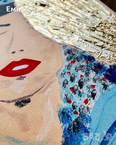 Абстрактна картина, снимка 2 - Картини - 35472378