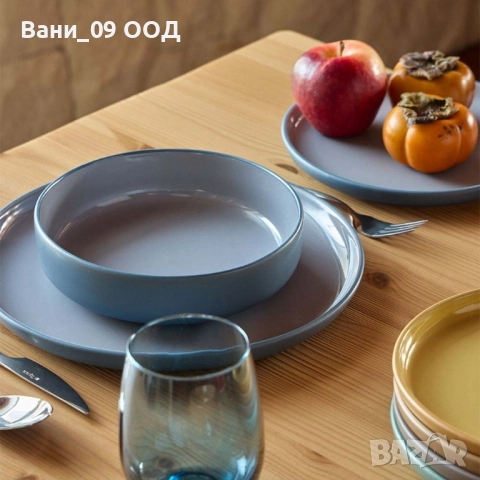 Пъстър сервиз за хранене, снимка 8 - Сервизи - 51664176