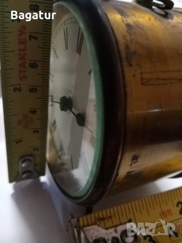 Бронз,порцелан,каретен часовник , снимка 3 - Антикварни и старинни предмети - 43257864