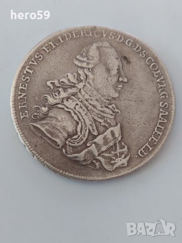 Стар сребърен талер/Германия-Прусия(26 грама), снимка 1