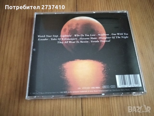 CARLOS SANTANA - HAVANA MOON 15лв оригинален диск, снимка 3 - CD дискове - 35038160