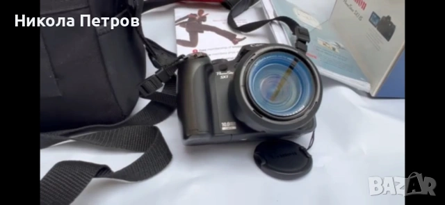 Продавам фотоапарат Canon-PowerShot-SX1 IS, снимка 3 - Фотоапарати - 53333093