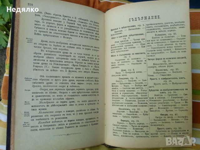 Ръководство по Словесностъта,1889г,стара книга , снимка 10 - Други - 37152735