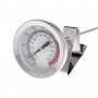 Термометър с дълга сонда 40 сантиметра за зидана пещ и други, снимка 1 - Друга електроника - 28902783