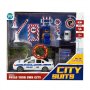 Полицейска кола със светлини и звуци, фигура и аксесоари