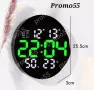 Електронен Часовник Настолен Стенен с Дистанционно и Мемория, снимка 3