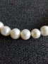 Комплет от колие тип чокър и обеци от естествена перла / сребърна закопчалка 925 , снимка 10