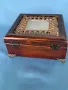 Стара дървена кутия за бижута, снимка 7