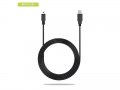 Мини USB кабел за GoPro Hero 1/2/3/3+/4/4s/HD, Черен, снимка 1