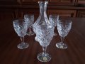 Кристални чаши, сервиз Bohemia Crystal, снимка 1 - Антикварни и старинни предмети - 43375540