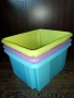 Нови комплекти прозрачни или цветни кутии за съхранение/цени в описанието , снимка 9