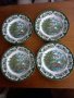 Четири красиви чинии Bounty cottage Royal Tudor froke on Trent, снимка 1 - Чинии - 40619751