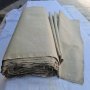 Дебел брезент, натурален, снимка 2