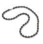 Мъжки гердан от естествени камъни - хематит, снимка 5