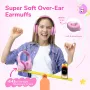 Детски слушалки EarFun с кабел, сгъваеми слушалки с микрофони, 85/94dBA безопасно ограничение, снимка 7