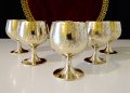 Английски чаши,никелово сребро,барок. , снимка 1 - Антикварни и старинни предмети - 38068394
