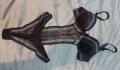 75В (S) размер еротично черно боди прашка с твърда чашка, снимка 1