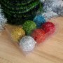 Комплект блестящи коледни топки за елха коледни играчки за украса, снимка 6