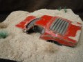 Diorama abandoned car in the desert diecast scale 1:25, снимка 1 - Колекции - 28546064