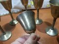 Метални чаши за ракия бронз месинг , снимка 9