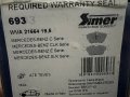 SIMER 693 Накладки предни MERCEDES-BENZ S-класа E-класа C-класа SLK 1992-2004 OE 0024204420         , снимка 3