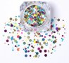 фини холограмни конфети точки декорация за нокти маникюр и др, снимка 2