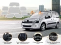 К-кт 8 части термоизолационни сенници за Citroen Berlingo 2008-2018, снимка 9