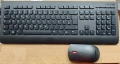 Комплект безжична клавиатура и мишка Lenovo., снимка 1