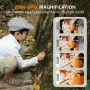 Ръчен цифров микроскоп с 2.0" цветен IPS екран, лупа за деца, 500x увеличение, 8х LED светлини, USB, снимка 3