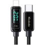 Кабел за данни Mcdodo Digital Pro Type-C към Lightning, PD, 1.2 м, 20W, Black, снимка 2