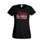 Дамска тениска Свети Валентин I Love You Forever, снимка 4