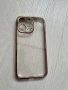 Кейс протектор за IPHONE 13 PRO gold гумен, силиконов чисто нов, снимка 1