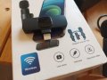 Безжични микрофони-репортерски за APPLE, снимка 3