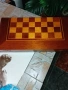 Шах табла48/48 с дърв. фигури пулове,куфар за пикник , снимка 4