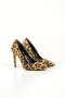 Дамски обувки, С леопардов принт, високи токчета, TRENDELLA 36-37-38-39-40