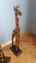 Дървени африкански фигури на жирафи, снимка 5