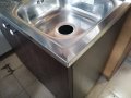 Кухненски шкаф с мивка бордова 80 /50 , снимка 6