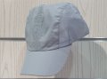 Нова изчистена дишаща шапка с козирка в сив цвят, шушляк, снимка 3