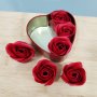 4408 Подаръчен комплект Рози в кутия сърце, снимка 4