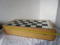 Голяма Луксозна дървена кутия за игра на шах с дърворезба, снимка 11