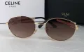 Celine 2024 дамски слънчеви очила елипса кръгли овални  два цвята , снимка 16