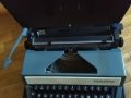 Пишеща машина от соца Москва нова в кожен калъф 1973г., снимка 7