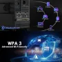 Нова Ултра-бърза WiFi 7 PCIe карта, трибандова BE200 + Bluetooth 5.4, снимка 5