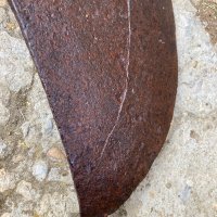 Стара ръчно кована мотика, снимка 11 - Антикварни и старинни предмети - 40604979
