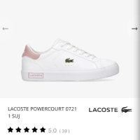 Дамски кецове Lacoste-оригинални, снимка 2 - Кецове - 40358616